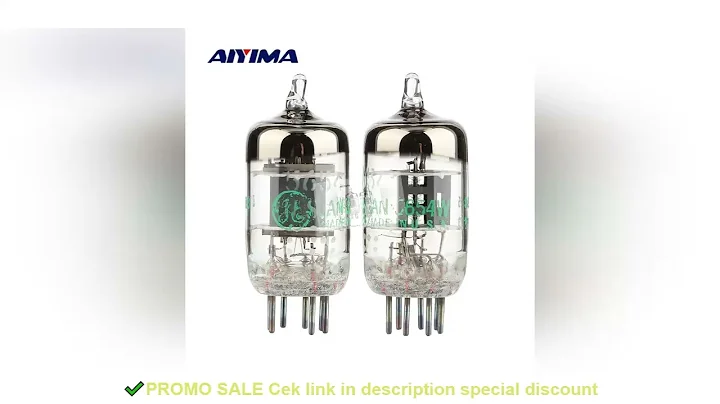 AIYIMA 2PCS GE 5654W GE5654 Vacuum Tube Valve Vacuum Electronic Tube Upgrade For 6J1 6m1 6AK5 6J1P E