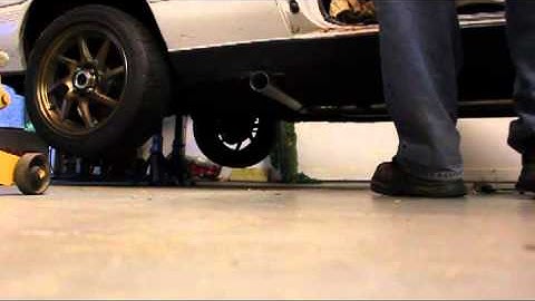 Sentra SE-R Side Exhaust Project