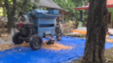 The Process of Separating Corn Kernels Using a Modern, Sophisticated Machine — Agriculture Farming