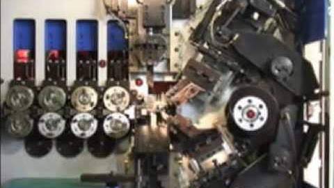 Simco CSC-580 5 axis CNC Spring Coiler