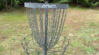 4 year use review on MVP Disc Portable Disc Golf Basket #discgolf #mvpdiscsports #putting #discs