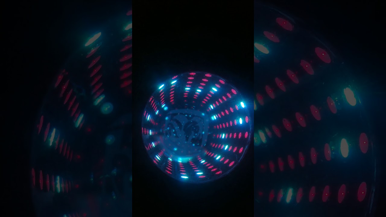 Infinity Mirror, Addressable, Etched Projector Lens Tail light