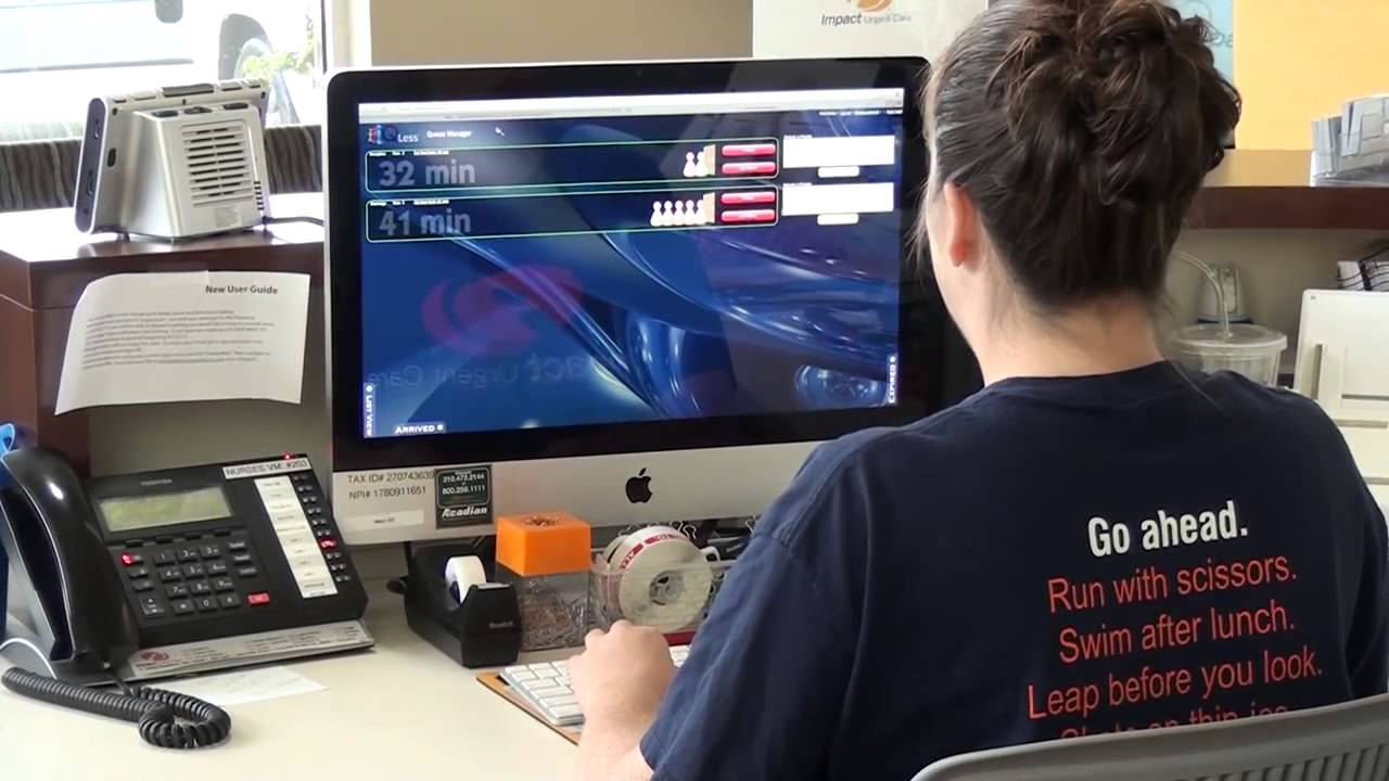 QLess at Impact Urgent Care YouTube