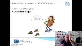 Google Search Console et nouveau site web Vidéo SEO Abondance