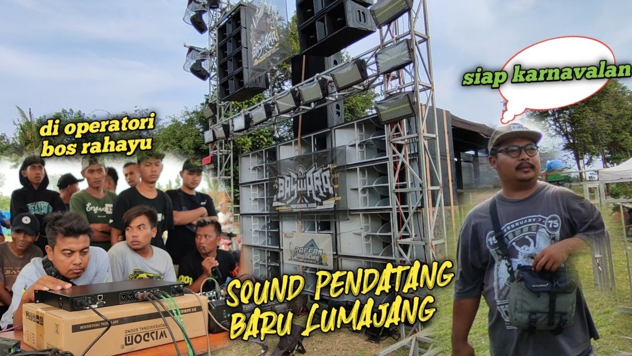 sound pendatang baru lumajang,,,,BASWARA AUDIO cek sound 12 sub di seting owner RAHAYU