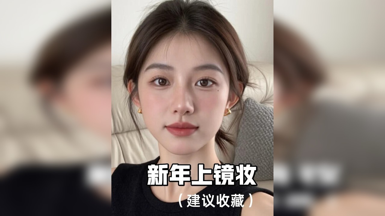 10min早八糊弄学！新手速成的氛围伪素颜妆