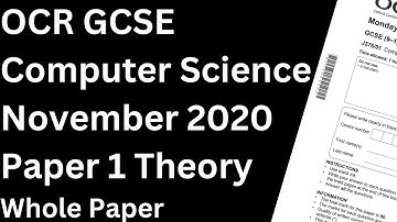 Ace That 2020 Paper 1 Theory for OCR GCSE
