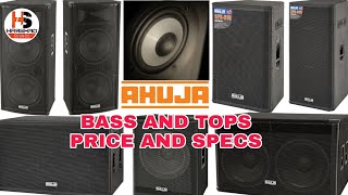 ahuja dj bass speaker price
