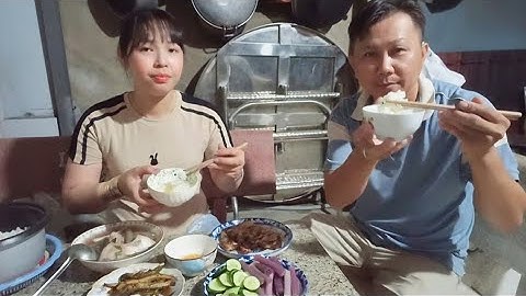 Bữa Cơm Chiều  Vợ Nấu | Canh Chua Bông Súng Cá Diêu Hồng | Và Cá Kèo Kho Tiêu Đơn Giản Mà Ngon UTVL 