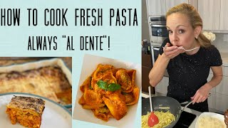 How to tell when pasta is al dente - Fresh Pasta