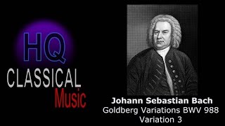 BACH - Goldberg variation 3