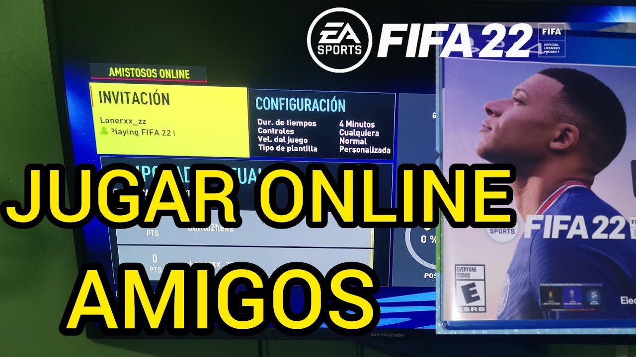 Como JUGAR ONLINE con AMIGOS en FIFA 22 PS4, PS5, XBOX, XBOX ONE, NINTENDO SWITCH 2022 🎮✅