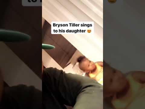 Bryson Tiller Sings To His Daughter Shorts