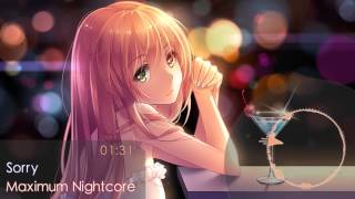 nightcore sorry 1 hour