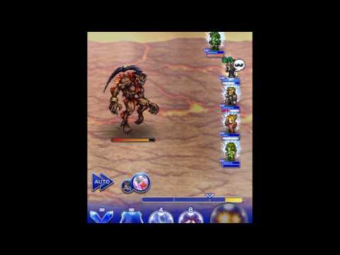 [JP FFRK] 炎の洞窟 イフリート (シドミッションマスクリ)・Fragment Ifrit (CM Mastery)