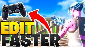 How To EDIT FASTER On Controller! DOUBLE Your Editing Speed! (Editing Tutorial + Tips and Tricks)