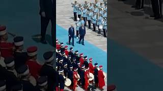 Trump Arrives at Turkey Presidential Palace for NATO Summit