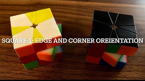 Square-1 Guide: Corner and Edge Orientation (CO/EO)