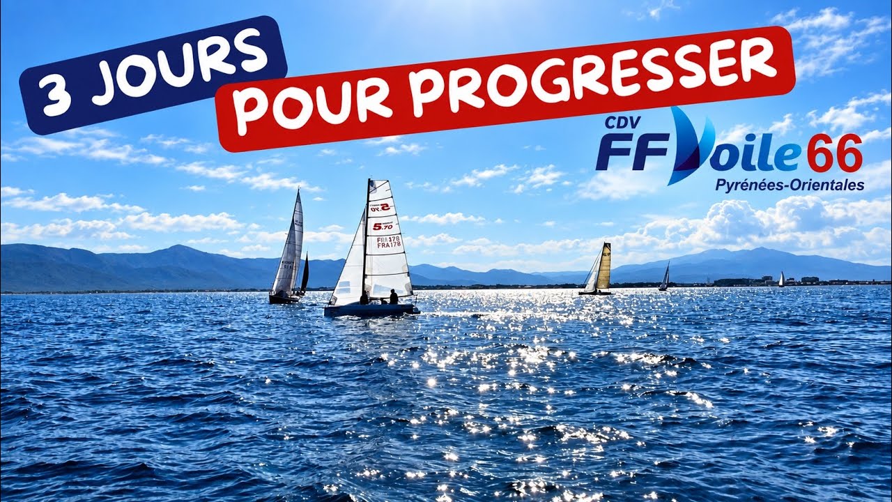 ⁣Stage de perfectionnement à la régate, septembre 2026