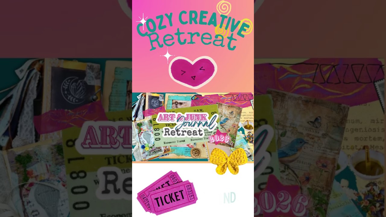 Art & Junk Journal Retreat Is Back !!! 2026