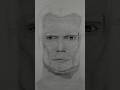 Superman Pencil Sketch | Man of Steel Drawing in 11 Seconds | #Shorts