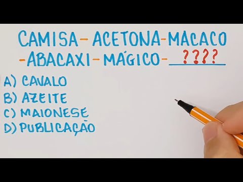 🔥 HELP MATEMÁTICA BÁSICA - Sequência Lógica de Palavras #238