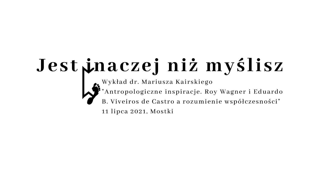 Dr Mariusz Kairski - Antropologiczne inspiracje