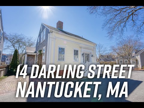 14 Darling Street, Nantucket, MA home video tour