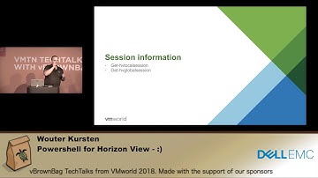 Wouter Kursten - Powershell for Horizon View - :)