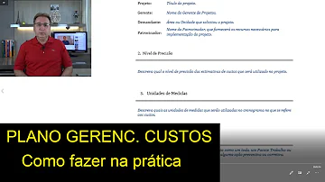 Quais são as etapas do gerenciamento de custos?