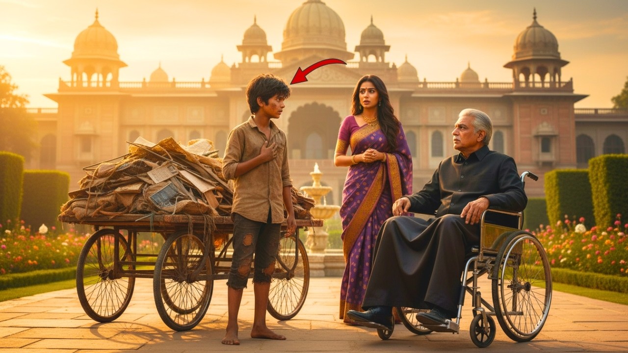 ভাঙারি কুড়ানো ছেলের অবিশ্বাস্য কথা! হুইলচেয়ারে বসা ধনী মালিককে বলল—আমি আপনাকে দাঁড় করিয়ে দেব