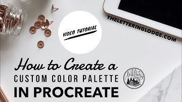 How to Easily Create a Custom Palette in Procreate