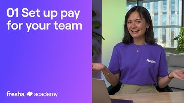 Set up pay for your team | Fresha Academy