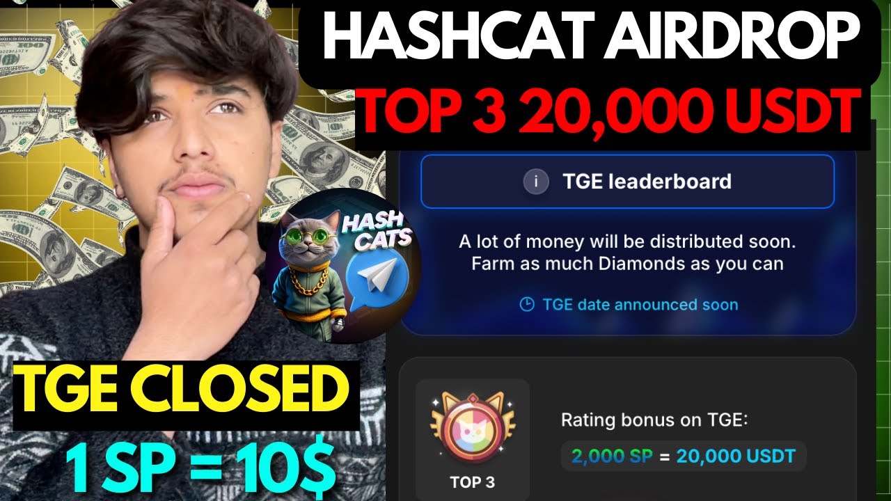 hashcat-airdrop-tge-announcement-more-earn-diamond-earn-more-money