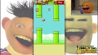 Annoying Orange Flappy Bird Ragequit (Made More Realistic)