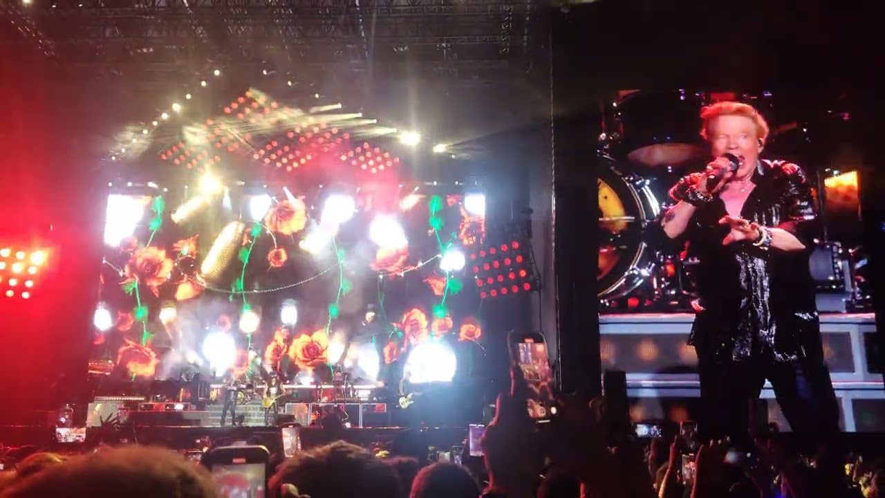 Sweet Child O' Mine Guns n Roses Allianz Parque 25/10/25