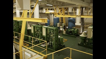 VR simulator for ship engine room