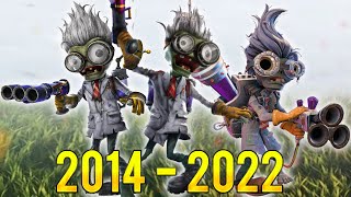 SCIENTIST EVOLUTION (2014 - 2022) in PvZ Garden Warfare 1, 2 & Battle For Neighborville