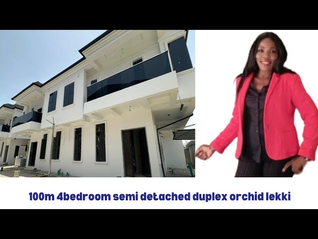 4bdrm Duplex in Orchid Secured Estt, Lekki for sale