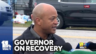 Gov. Moore provides an update on recovery effort