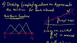 8.3.3-PDEs: Finite Element Method: Element Equations Part 1