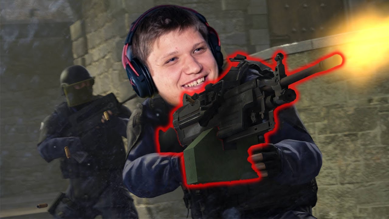 When CS:GO Pros Use Negev! - YouTube
