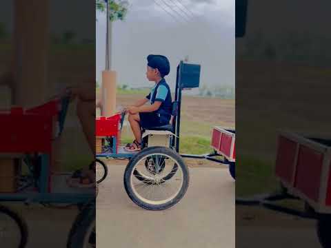 👍Homemade mini tractor 😍 #shorts #short #new #trending #youtubetrending #youtubeshorts #youtube