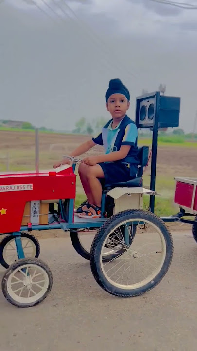 πHomemade mini tractor π #shorts #short #new #trending #youtubetrending #youtubeshorts #youtube