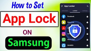 How to Set App Lock on Samsung | Samsung App lock screenshot 5