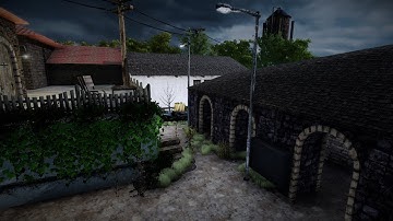 Unity 5 Speed Level Design - Abandoned Alley Part 2 (de_inferno)