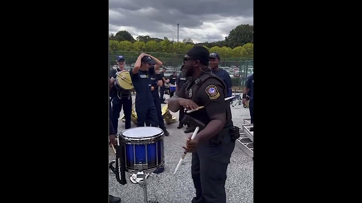 Cop Vs. Drumline Kid FULL Snare Drum Battle