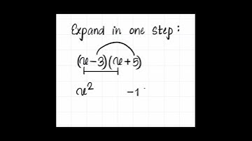 Expand Two Binomials in Seconds! (Expanding brackets)