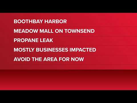 Propane leak prompts Boothbay Harbor mall evacuation