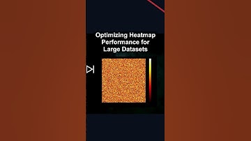 Optimizing Heatmap Performance for Large Datasets #ai #artificialintelligence #machinelearning